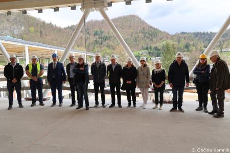 Ogled gradbišča nove Osnovne šole Frana Albrehta in seznanitev s potekom del občinskih svetnikov (40)